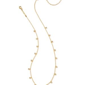 Gold-Tone Chain Necklace – Simple Adjustable Link Design, New